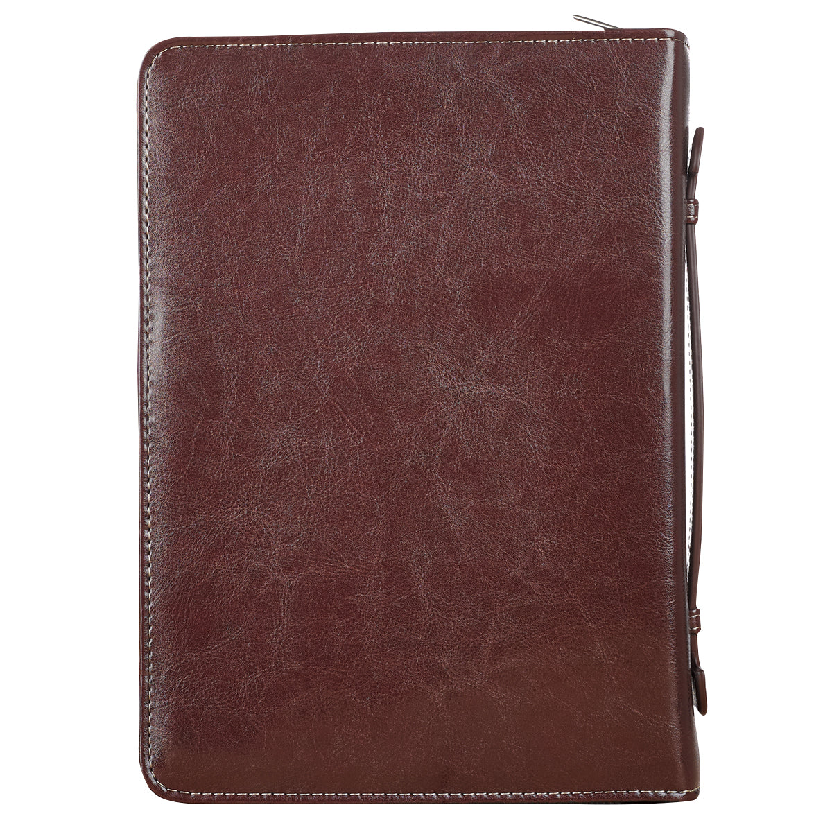 I Know the Plans Two-tone Brown Faux Leather Classic Bible Cover - Jeremiah 29:11 - The Christian Gift Company