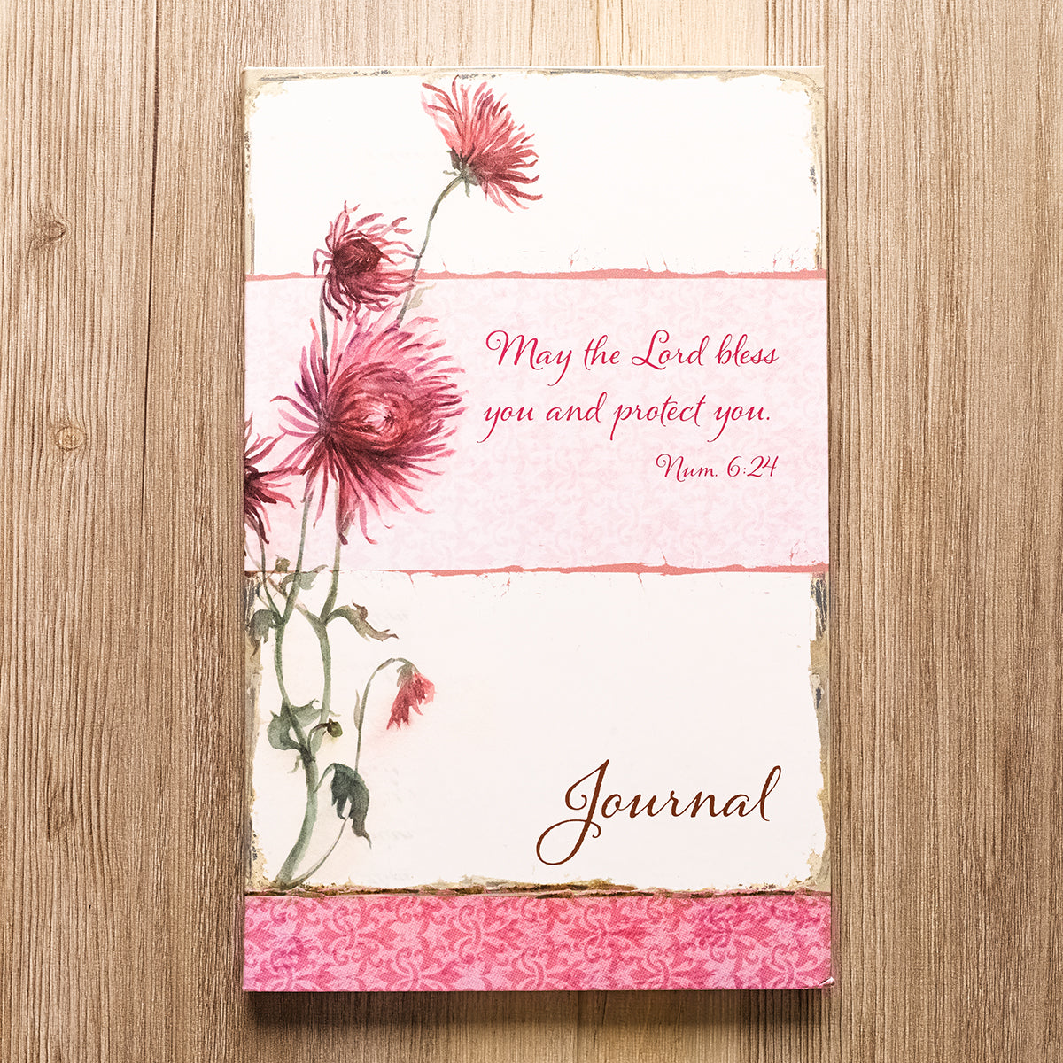 May The Lord Bless You Flexcover Journal - Numbers 6:24 - The Christian Gift Company