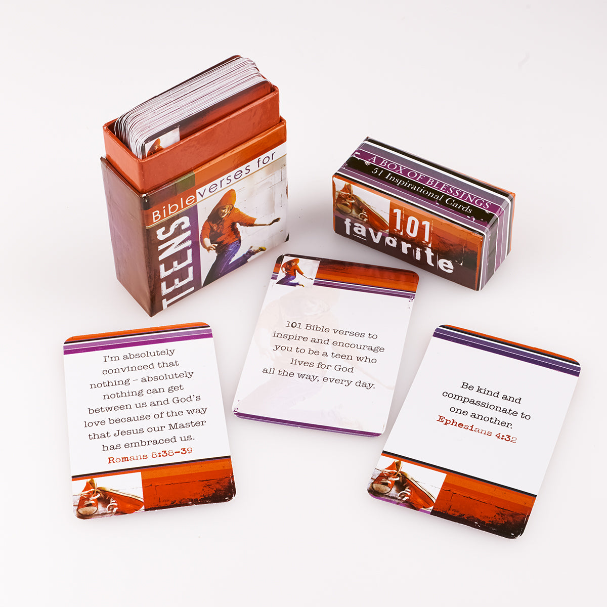 101 Favorite Bible Verses for Teens Box of Blessings - The Christian Gift Company