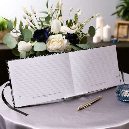 In Loving Memory Memorial Guest Book - The Christian Gift Company
