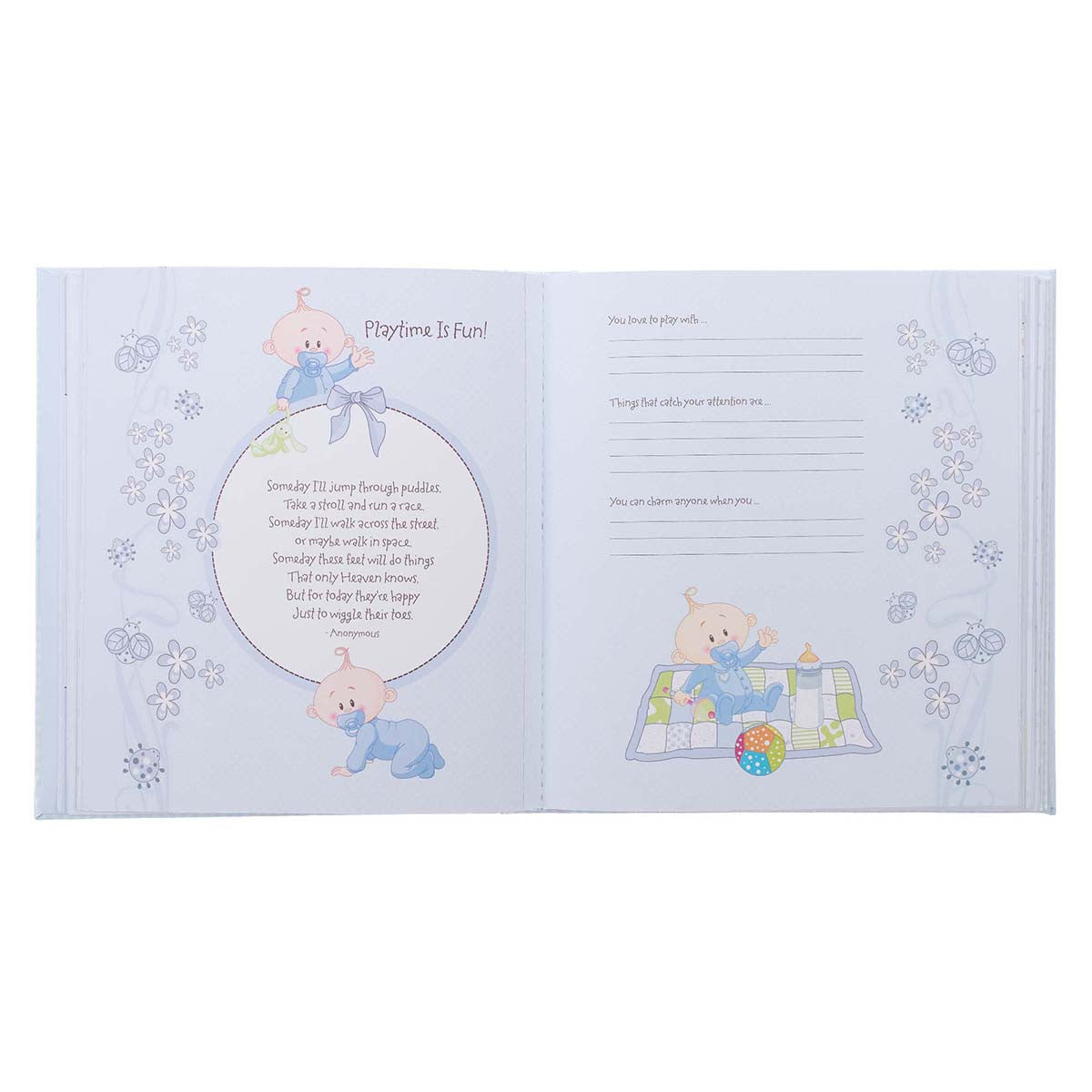 Our Baby Boy Memory Book - The Christian Gift Company