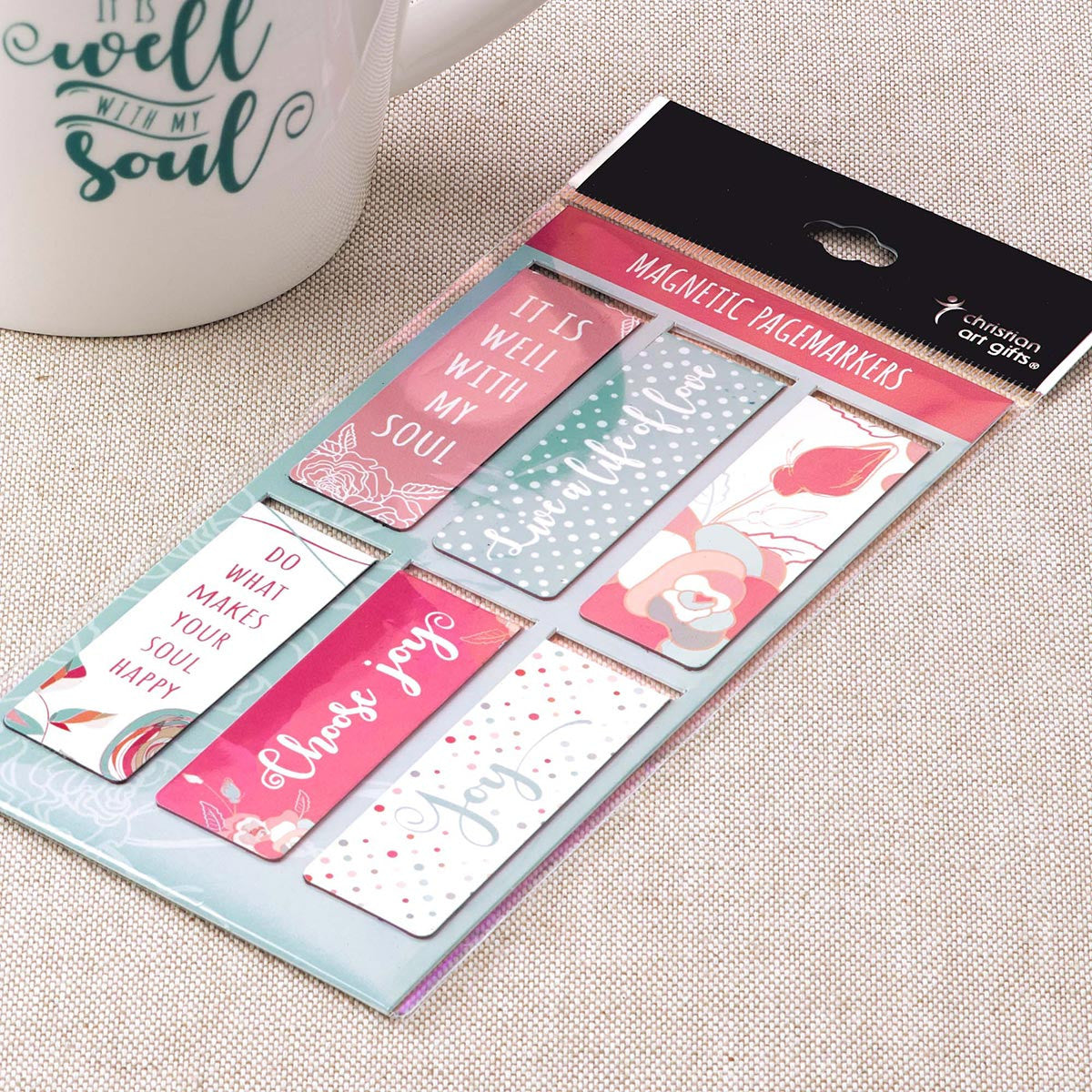 Well With My Soul Magnetic Bookmark Set - The Christian Gift Company