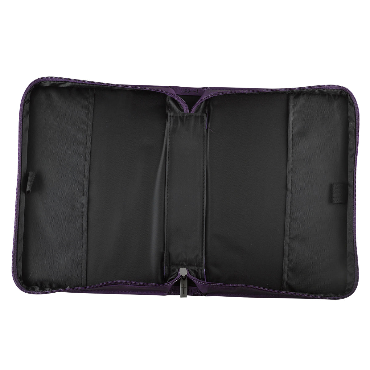 I Can Do All Things Purple Faux Leather Fashion Bible Cover - Philippians 4:13 - The Christian Gift Company
