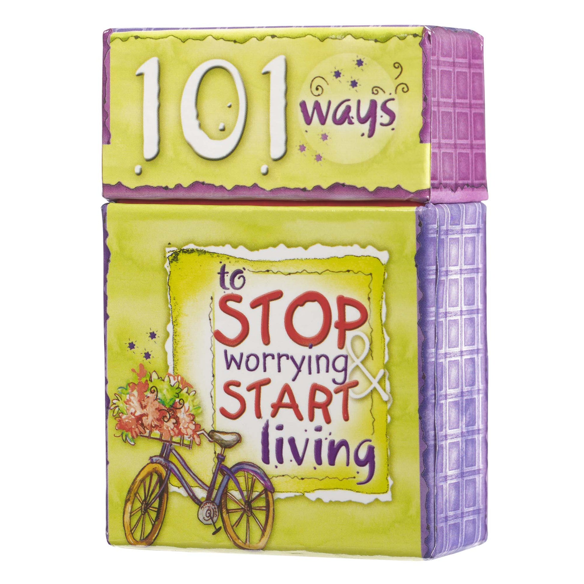 101 Ways to Stop Worrying & Start Living Box of Blessings - The Christian Gift Company