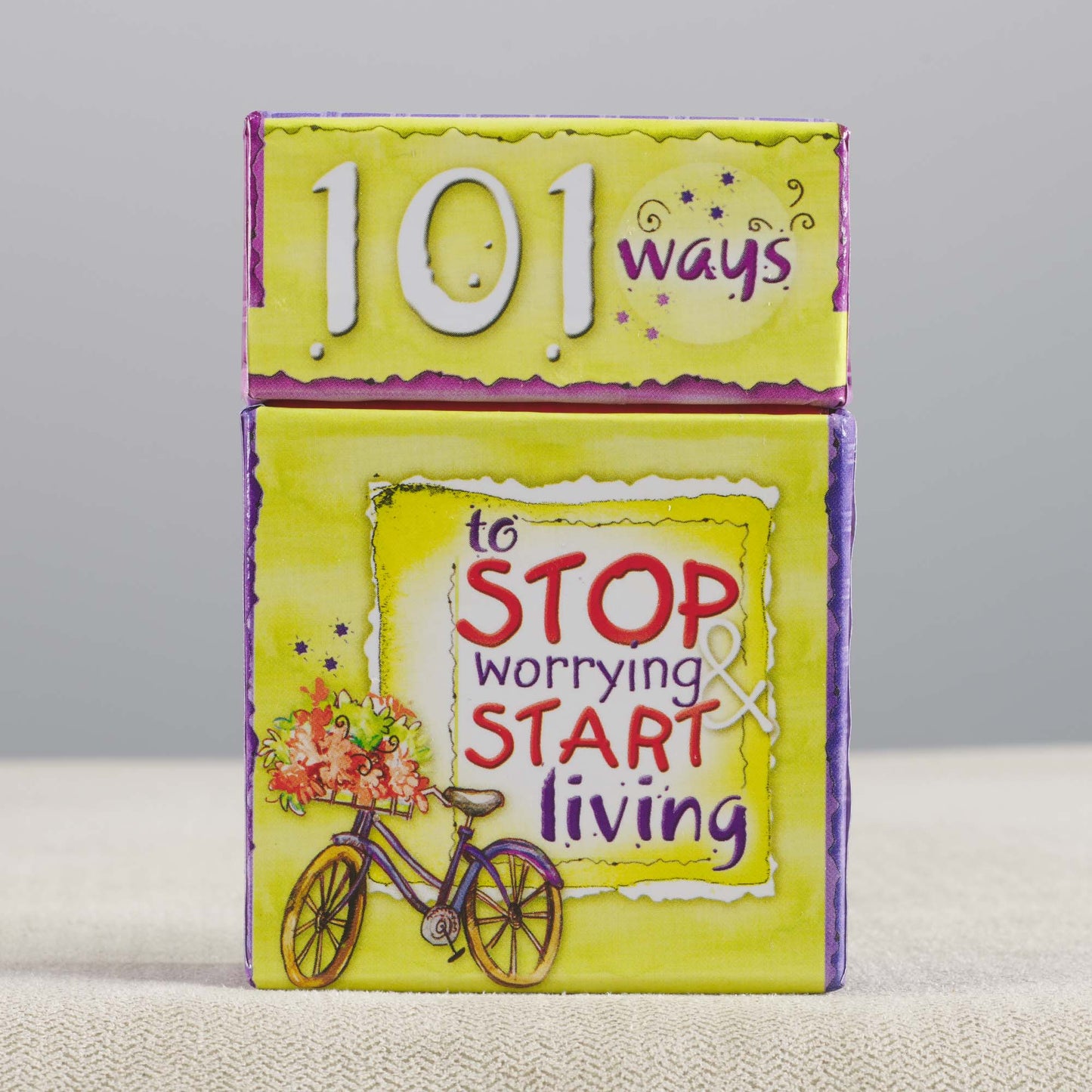 101 Ways to Stop Worrying & Start Living Box of Blessings - The Christian Gift Company