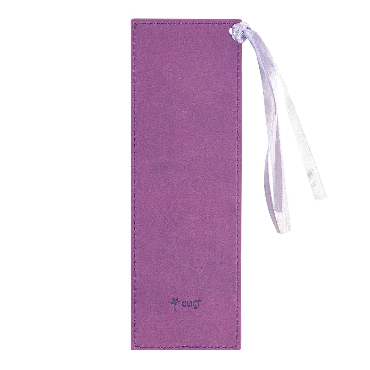 For I Know the Plans Purple Faux Leather Bookmark - Jeremiah 29:11 - The Christian Gift Company