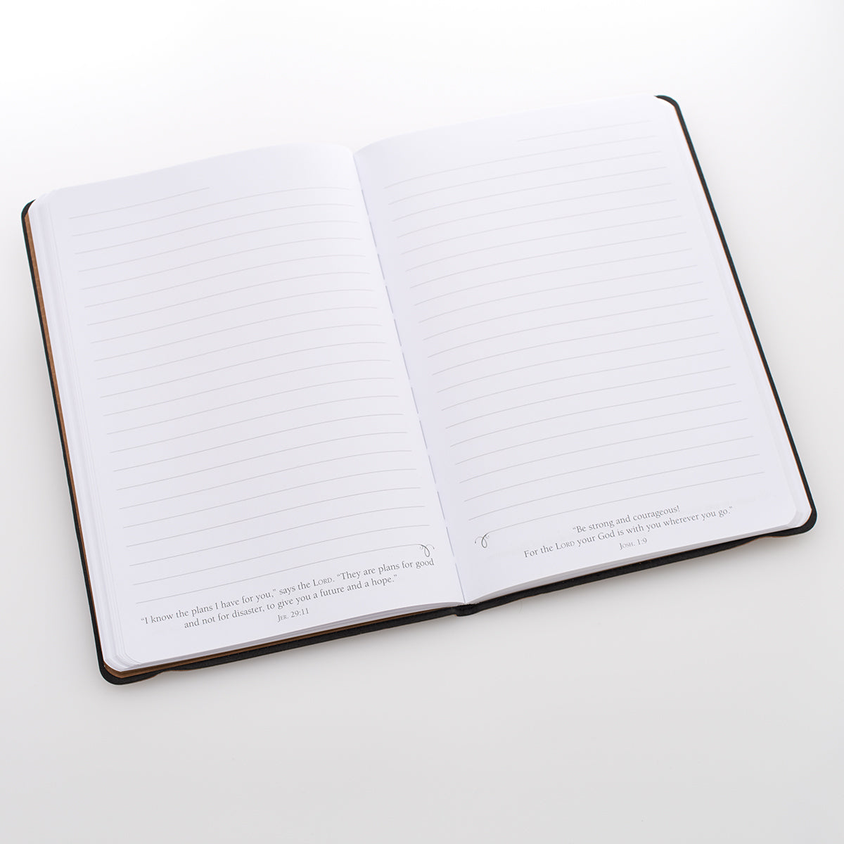 Be Still & Know Tan Flexcover Journal - Psalm 46:10 - The Christian Gift Company
