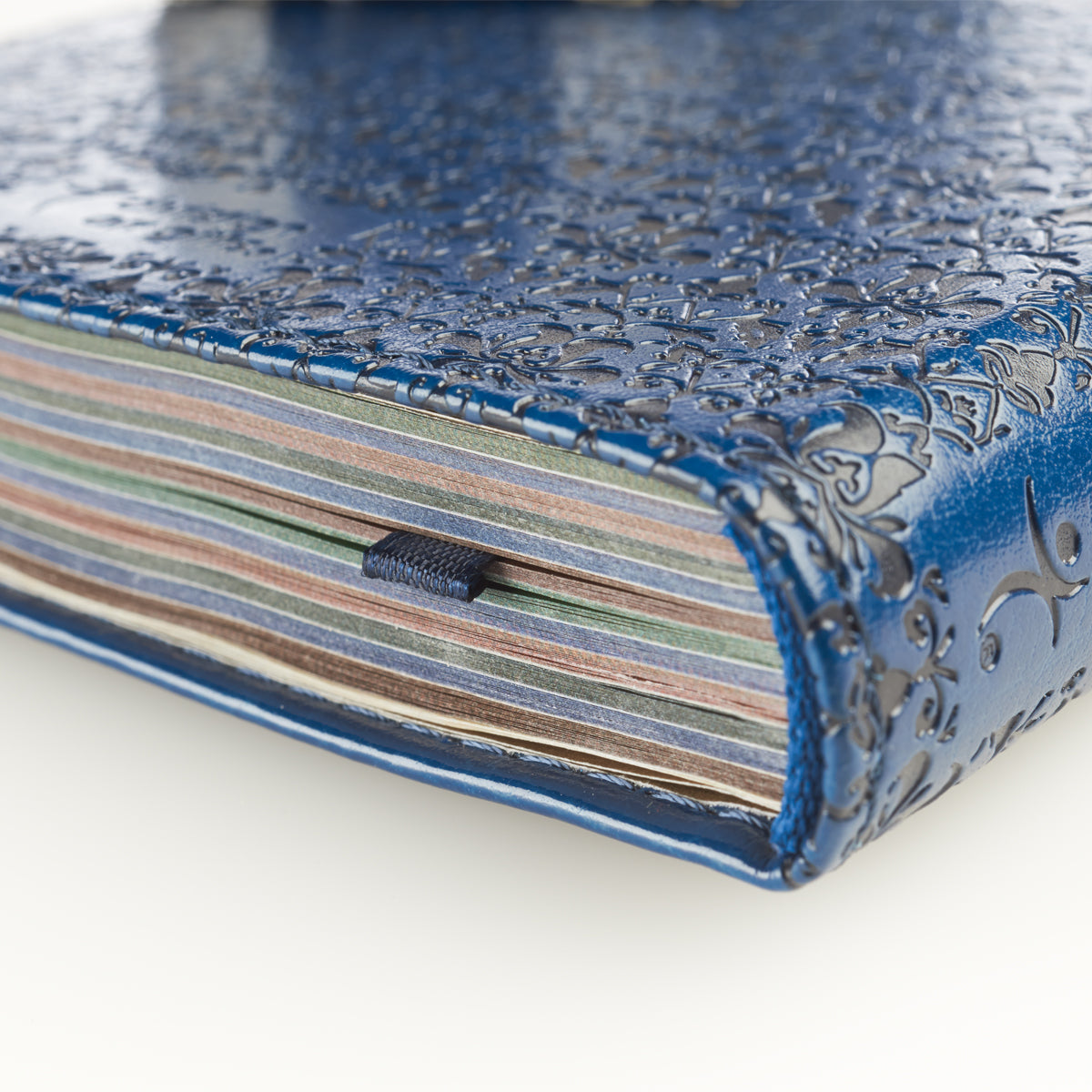 Faith's Checkbook Navy Blue Faux Leather One-Minute Devotions - The Christian Gift Company