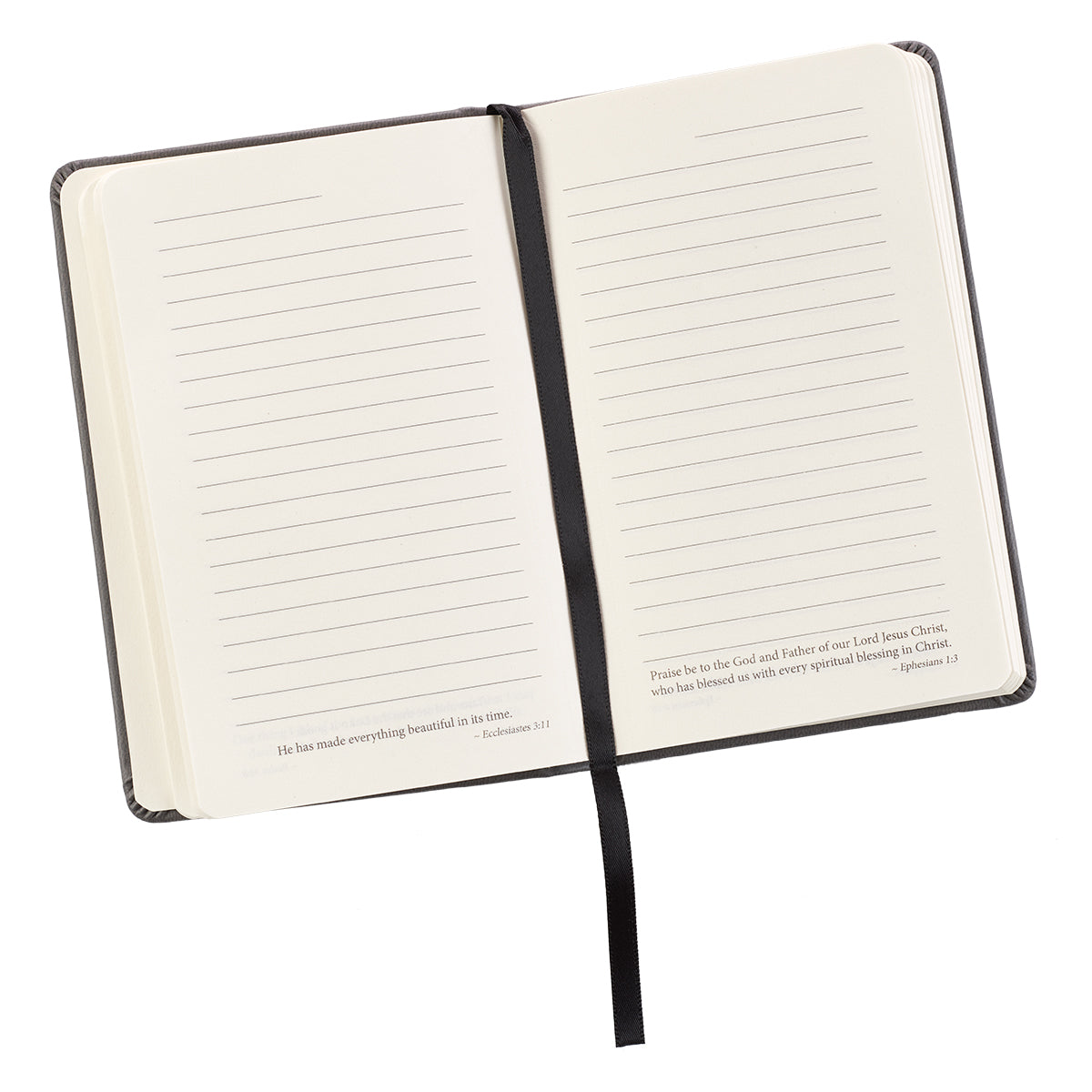 Be Strong Hardcover LuxLeather Notebook with Elastic Closure - Joshua 1:9 - The Christian Gift Company