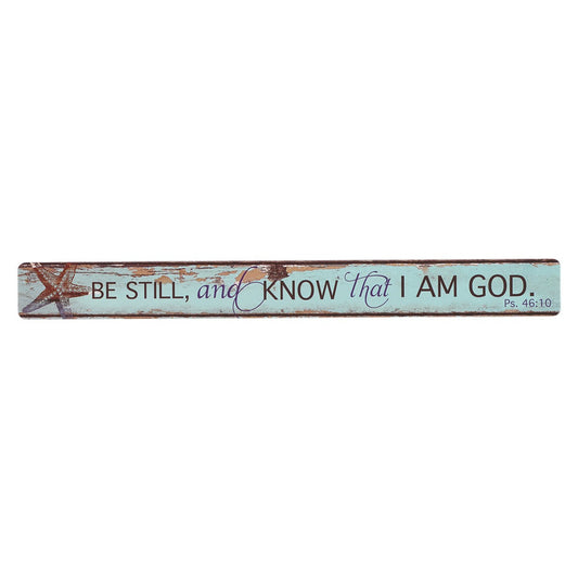 Be Still Magnetic Strip - Psalm 46:10 - The Christian Gift Company