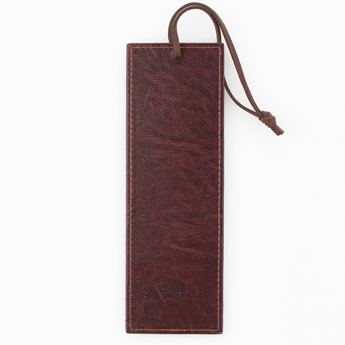 For I Know The Plans Brown Faux Leather Bookmark - Jeremiah 29:11 - The Christian Gift Company