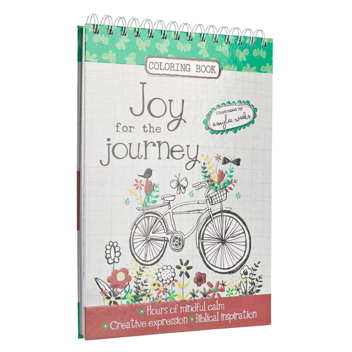 Joy for the Journey Wirebound Colouring Book - The Christian Gift Company