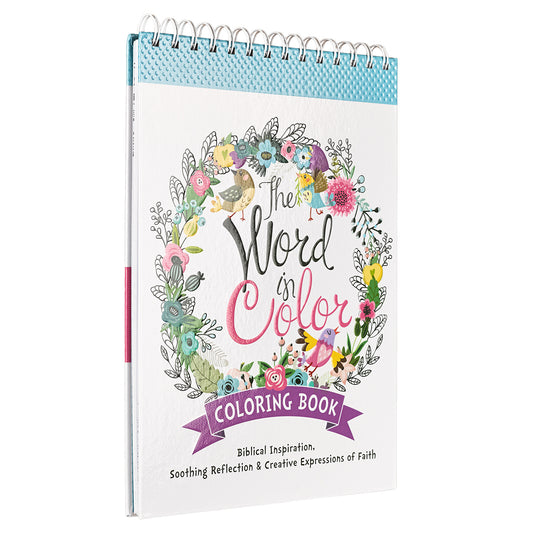 The Word in Color Wirebound Colouring Book - The Christian Gift Company