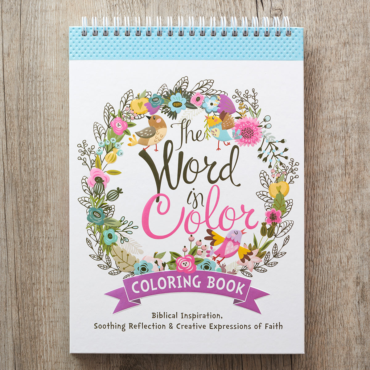 The Word in Color Wirebound Colouring Book - The Christian Gift Company