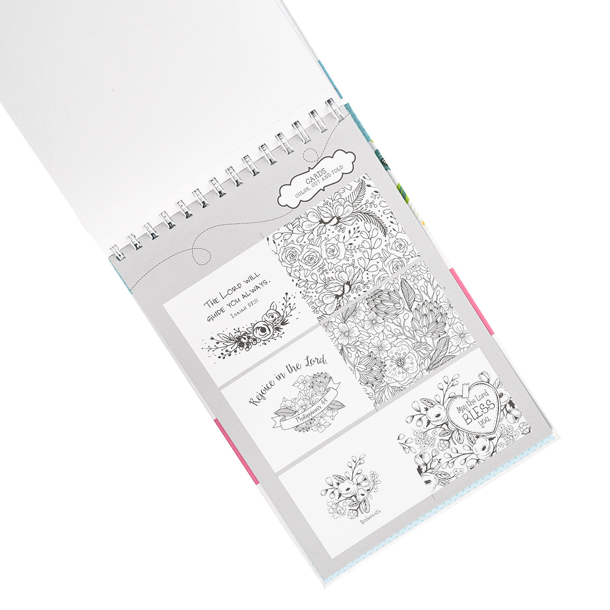 The Word in Color Wirebound Colouring Book - The Christian Gift Company