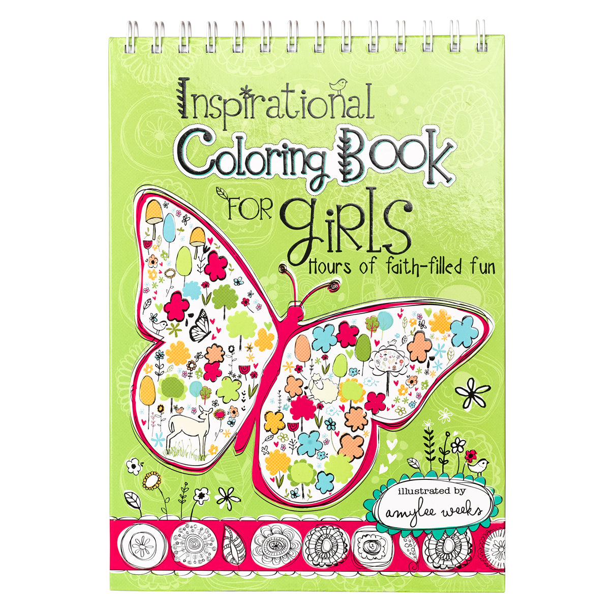 Inspirational Coloring Book For Girls - The Christian Gift Company