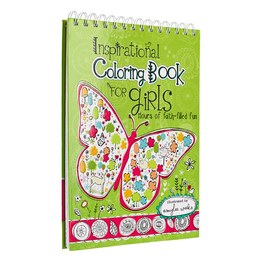 Inspirational Coloring Book For Girls - The Christian Gift Company