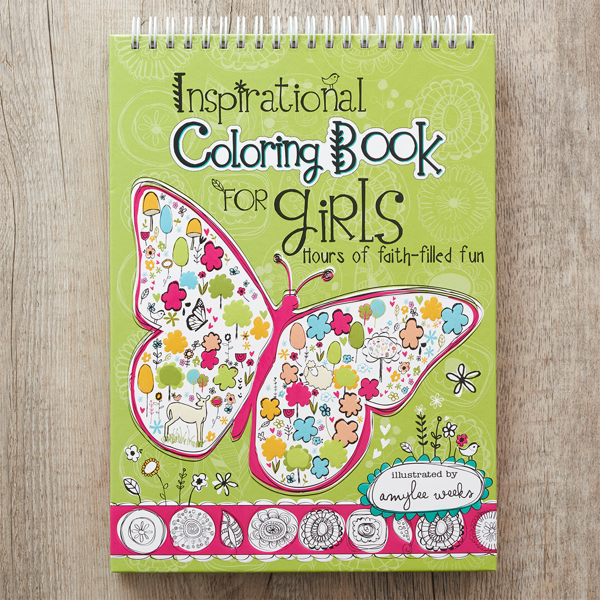 Inspirational Coloring Book For Girls - The Christian Gift Company