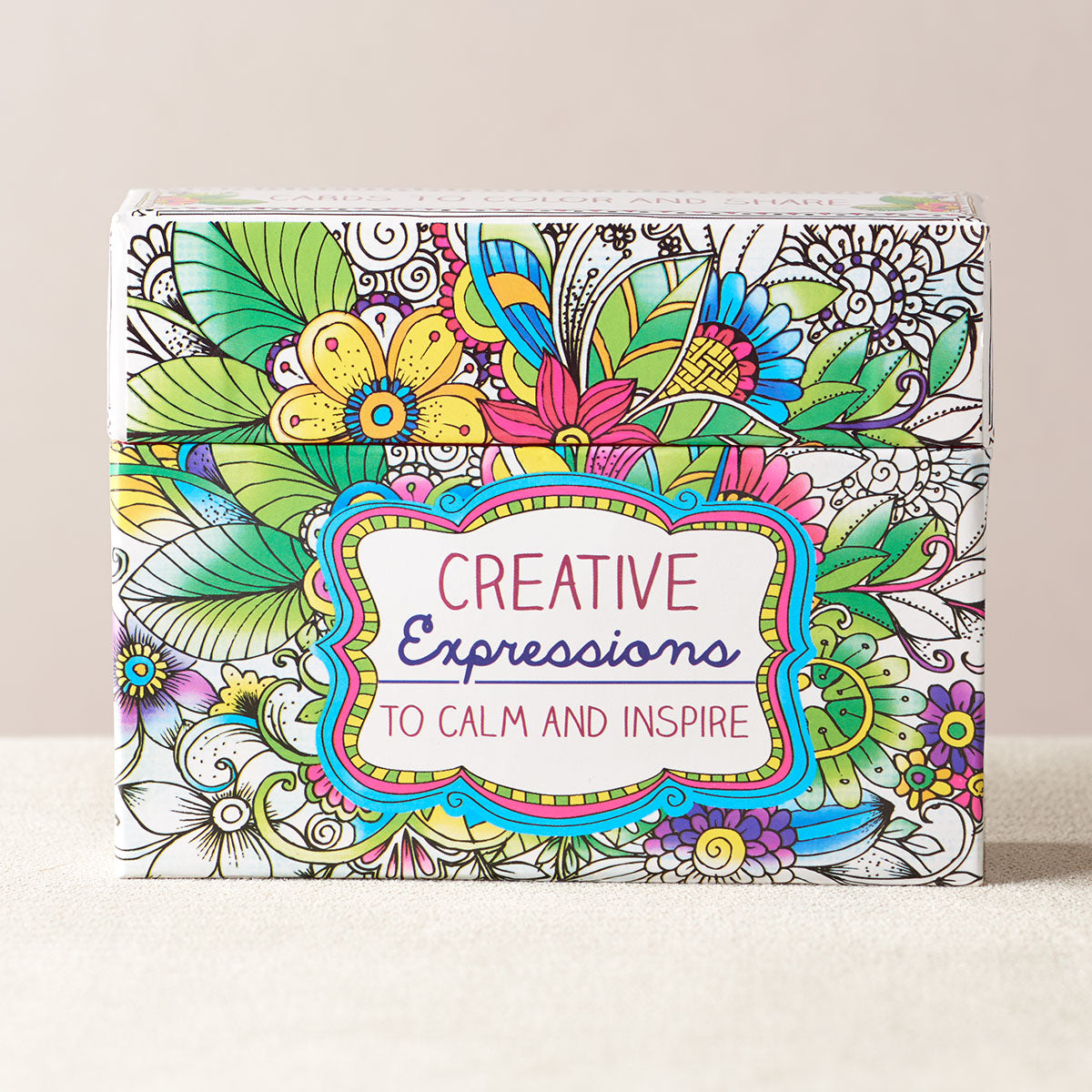 Creative Expressions Colouring Cards - The Christian Gift Company