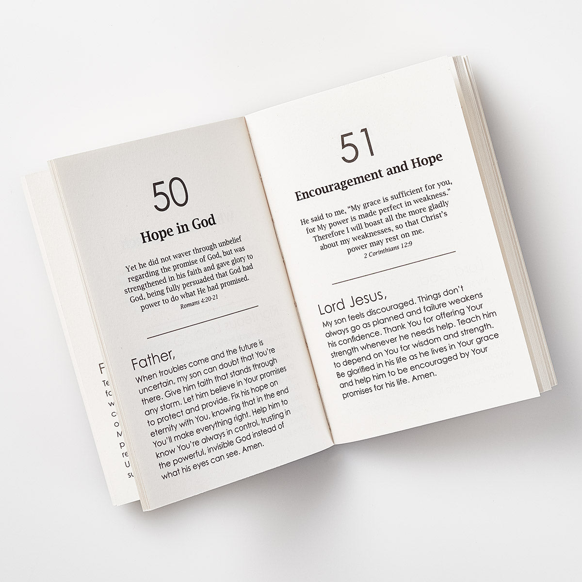 Gift Book 101 Prayers for My Son Softcover - The Christian Gift Company