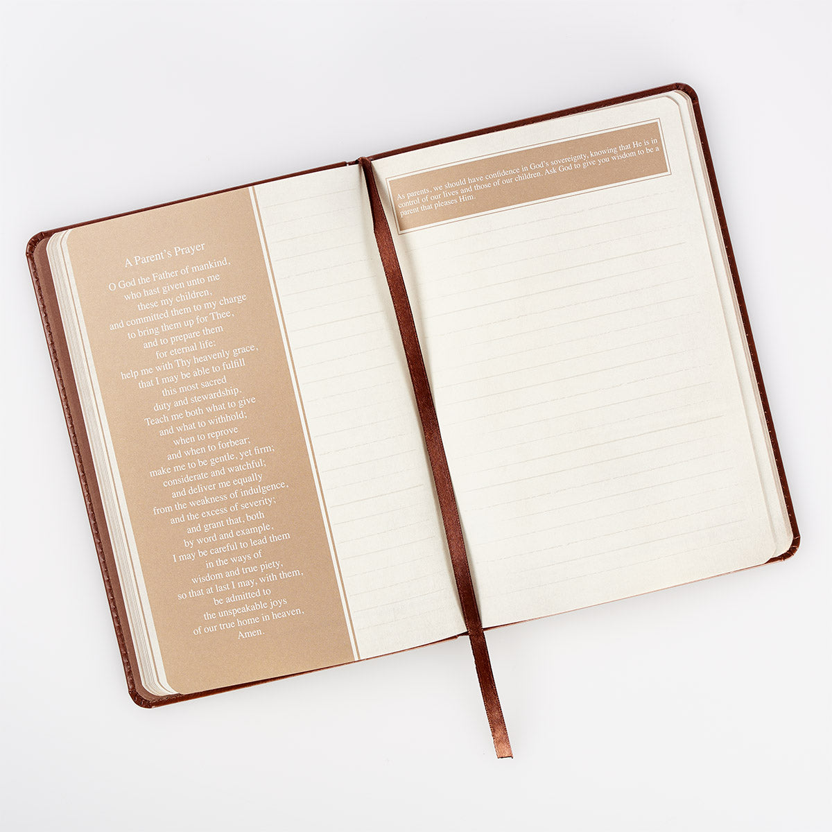 The Lord's Prayer Faux Leather Prayer Journal - Matthew 6: 9-13 - The Christian Gift Company