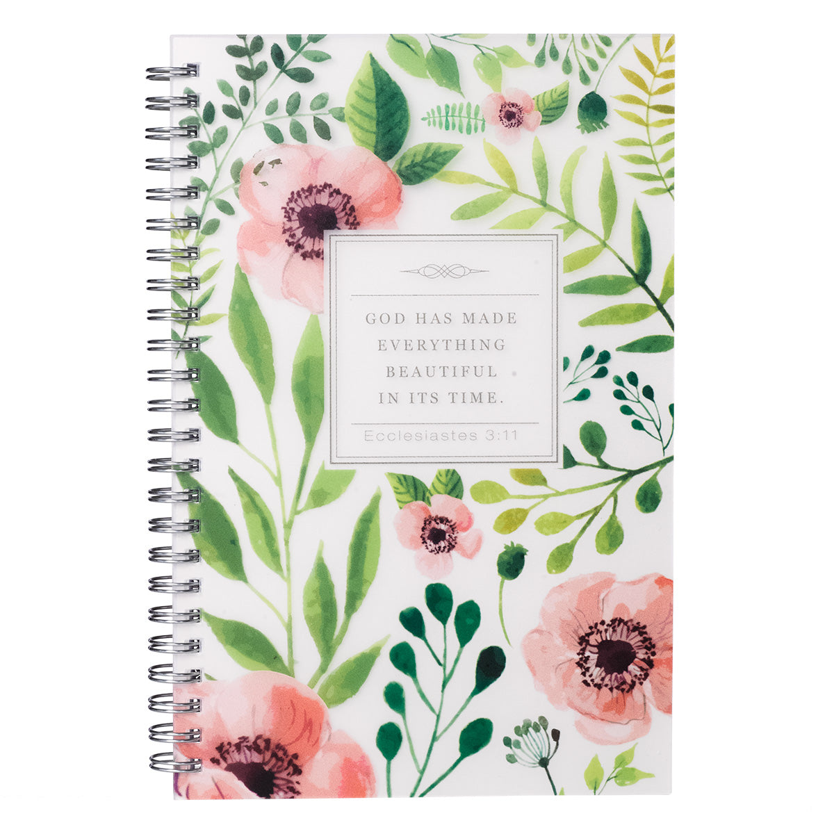 Everything Beautiful Wirebound Notebook - Ecclesiastes 3:11 - The Christian Gift Company