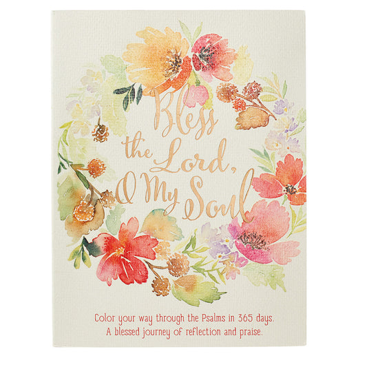Bless the Lord, O My Soul Colouring Devotional - Psalms - The Christian Gift Company
