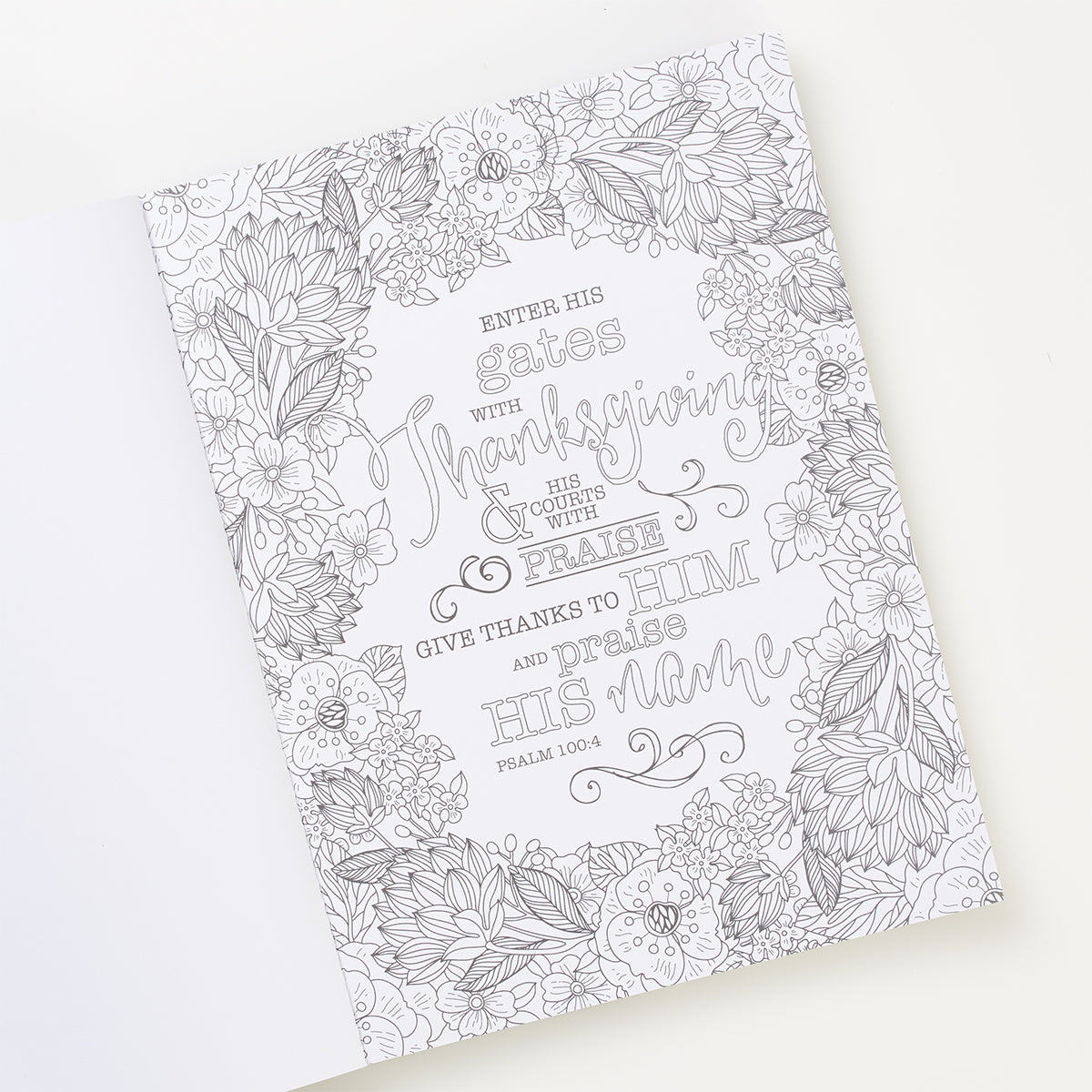 The Psalms in Color Colouring Book - The Christian Gift Company