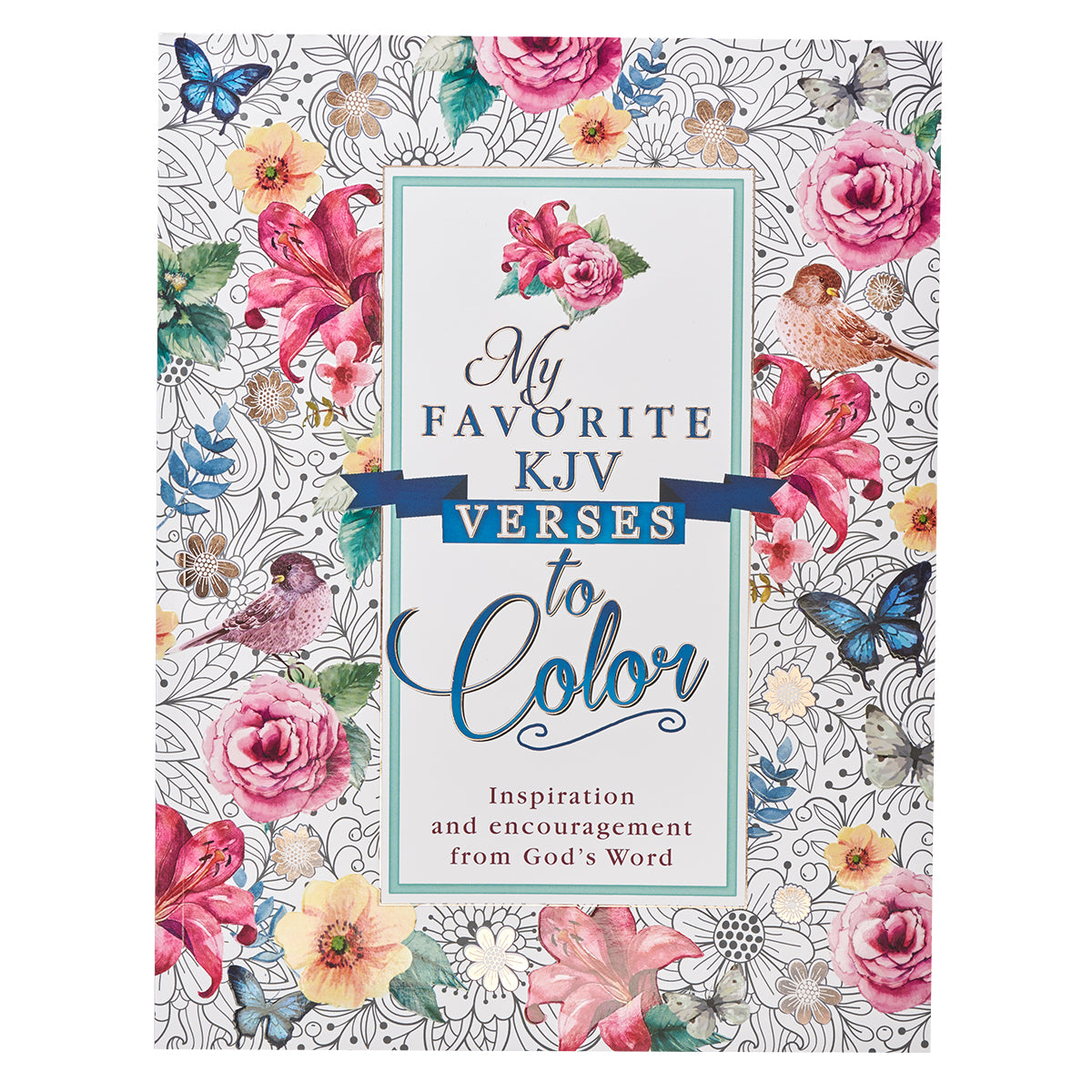 My Favorite KJV Verses to Color Colouring Book - The Christian Gift Company
