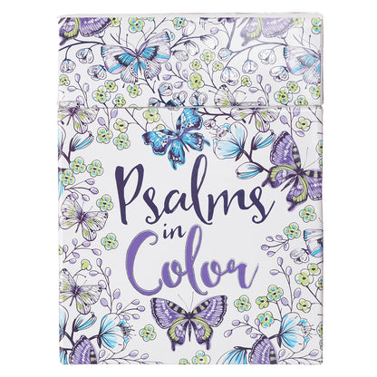 Psalms in Color Colouring Cards - The Christian Gift Company