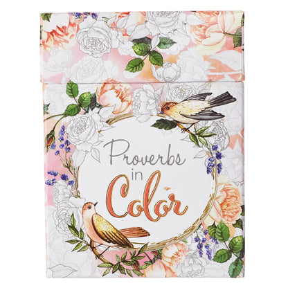 Proverbs in Color Colouring Cards - The Christian Gift Company