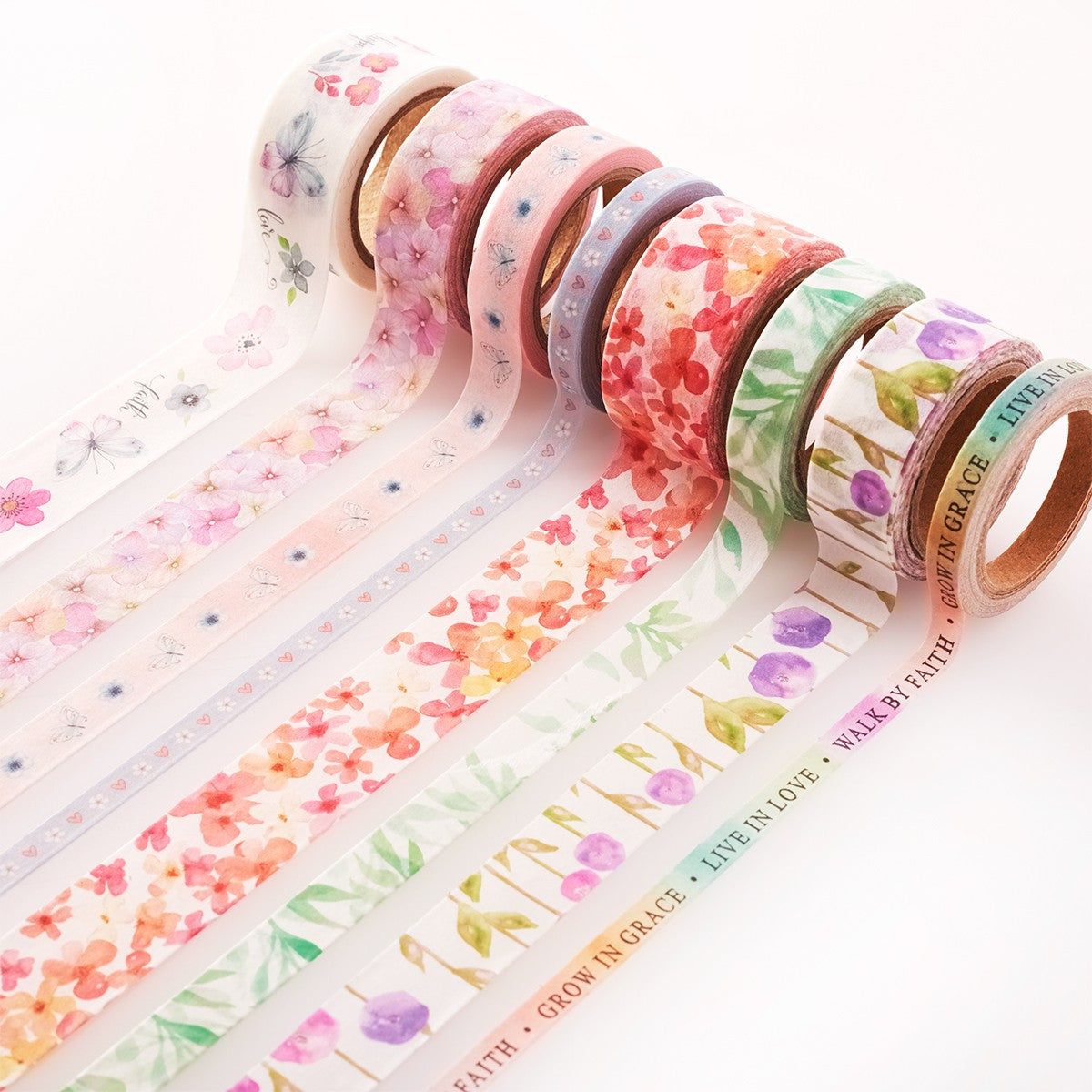 Blossoms of Blessings Washi Tape - The Christian Gift Company