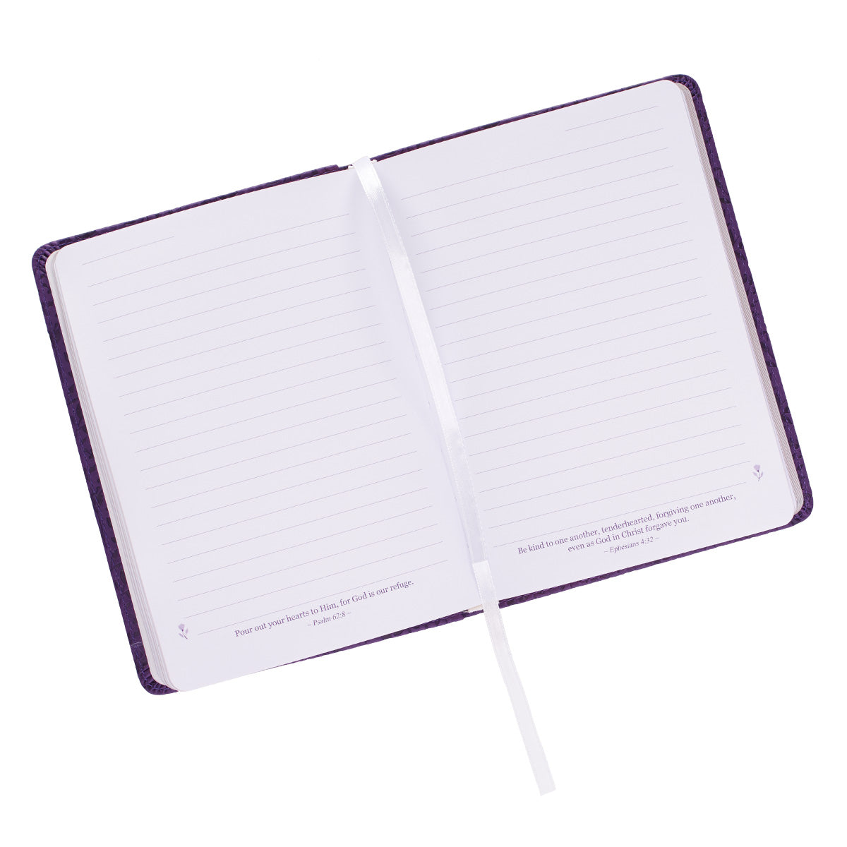 I Can Do All This Purple Handy-sized Faux Leather Journal - Philippians 4:13 - The Christian Gift Company