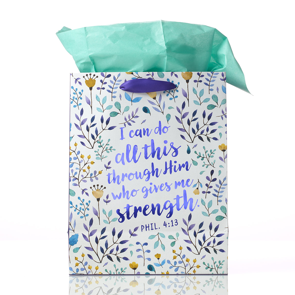 I Can Do All This - Phil 4:13 Medium Gift Bag - The Christian Gift Company
