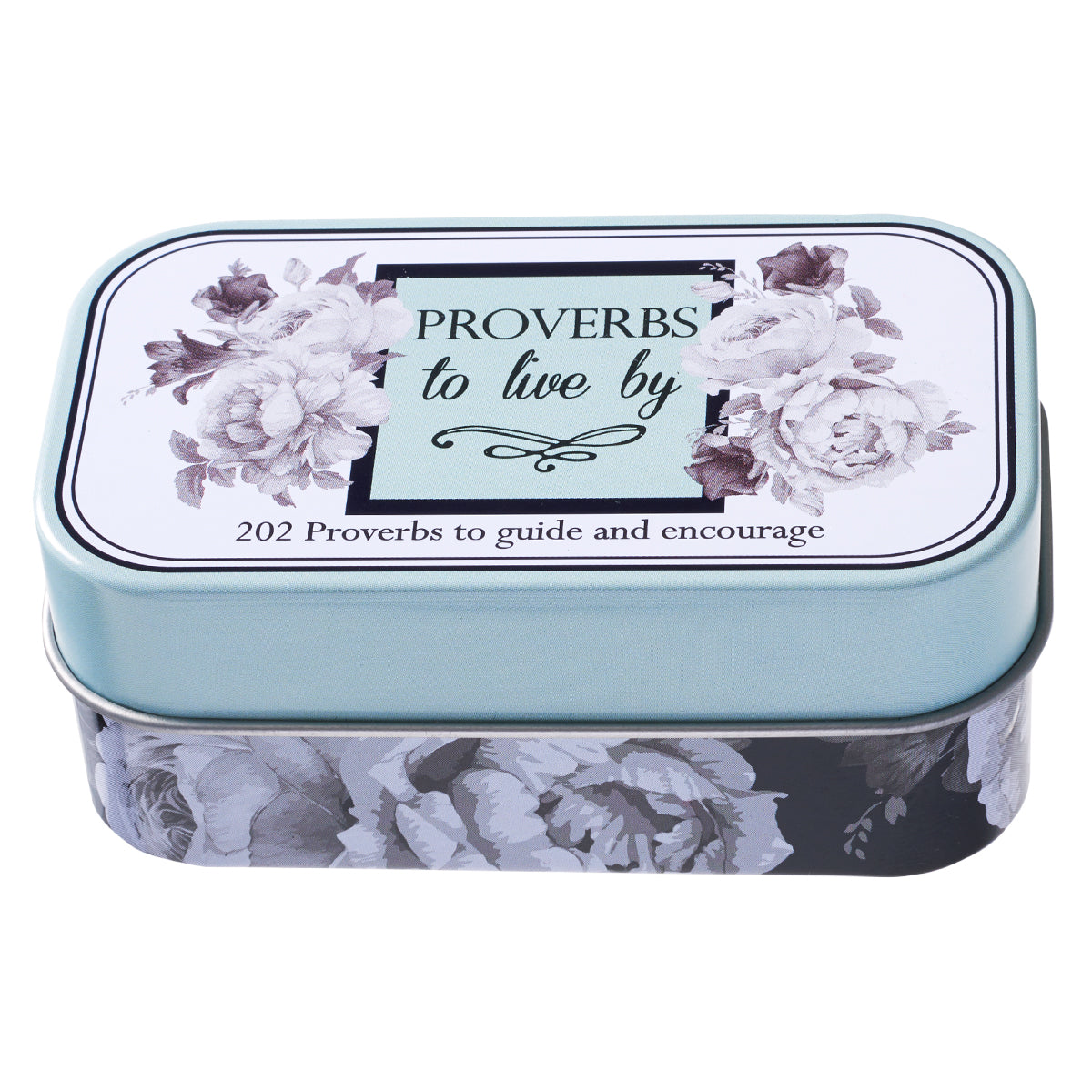 Proverbs to Live By Scripture Promise Cards in a Gift Tin - The Christian Gift Company