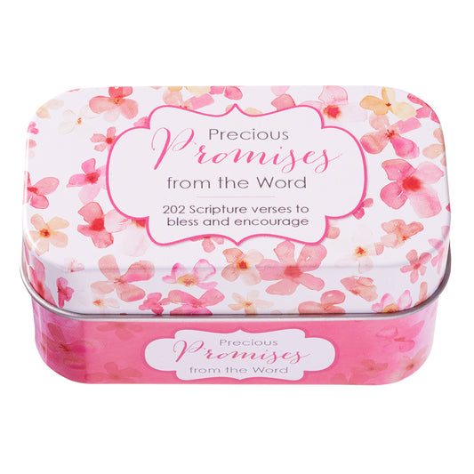 Precious Promises from the Word Scripture Promise Cards in a Gift Tin - The Christian Gift Company