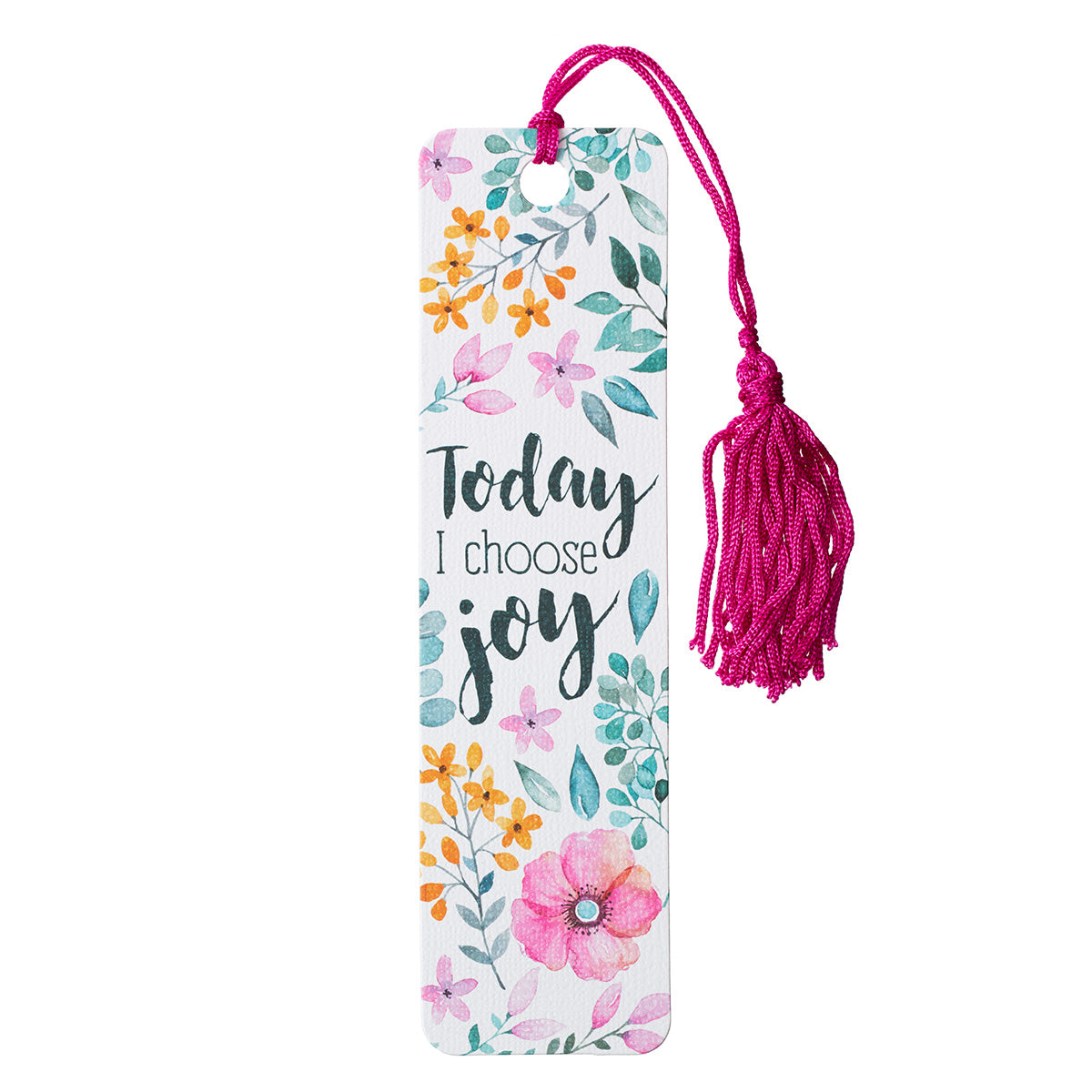 Today I Choose Joy Bookmark with Tassel- Nehemiah 8:10 - The Christian Gift Company