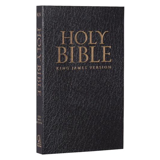 Black Softcover King James Version Gift and Award Bible - The Christian Gift Company