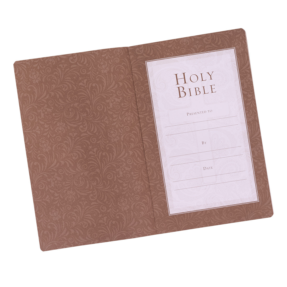 Tan Faux Leather Softcover King James Version Gift and Award Bible - The Christian Gift Company