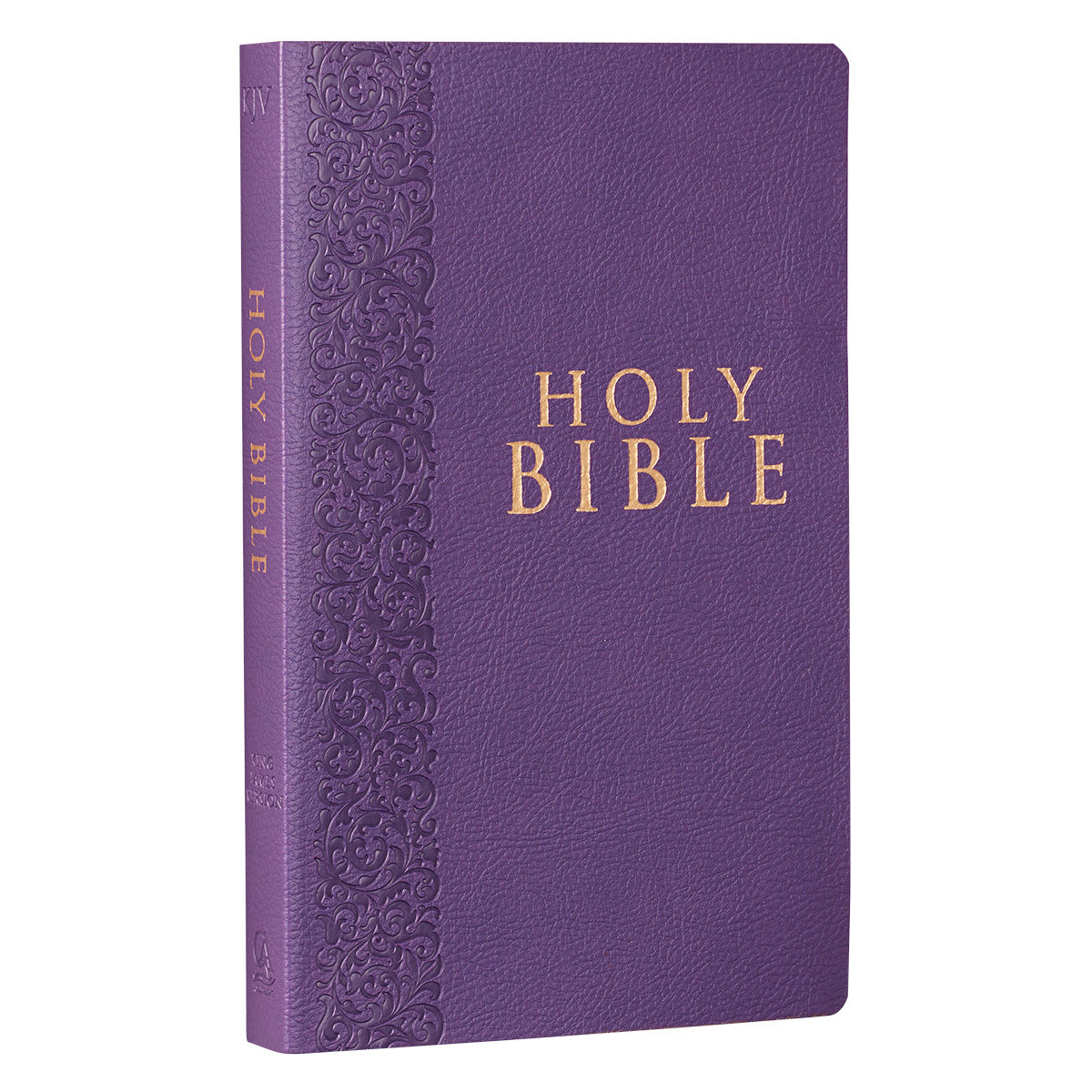 Purple Faux Leather King James Version Gift and Award Bible - The Christian Gift Company