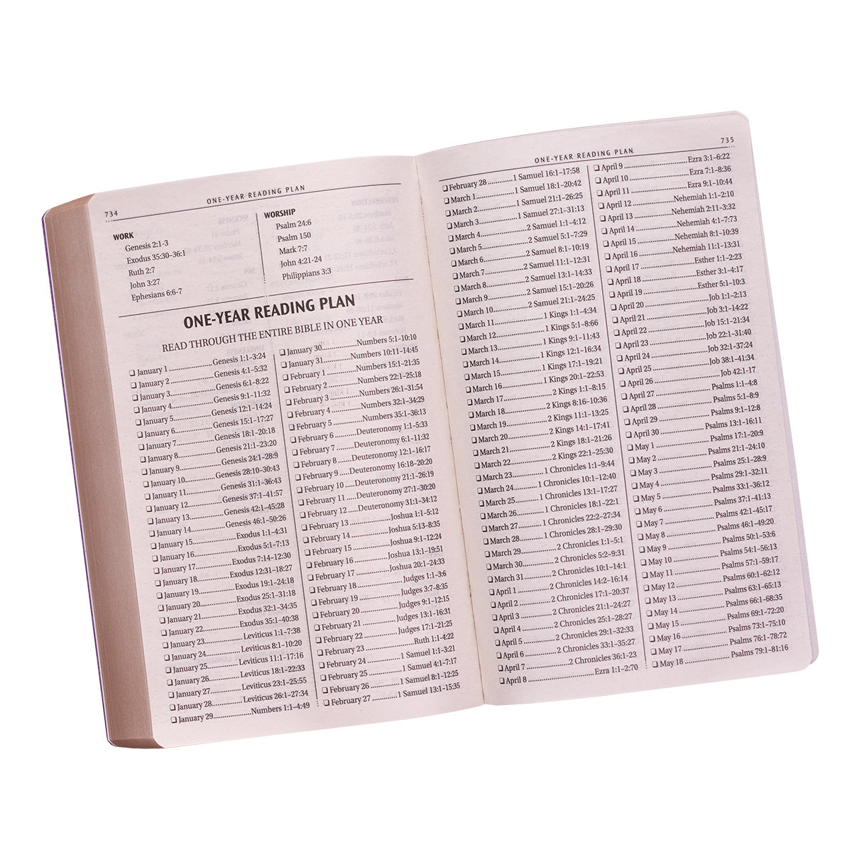Purple Faux Leather King James Version Gift and Award Bible - The Christian Gift Company