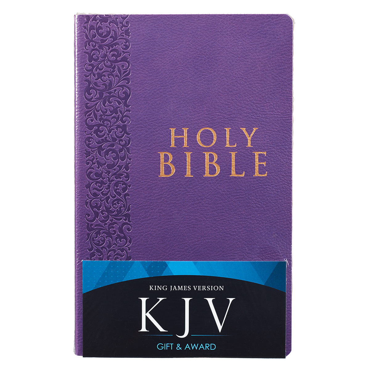 Purple Faux Leather King James Version Gift and Award Bible - The Christian Gift Company
