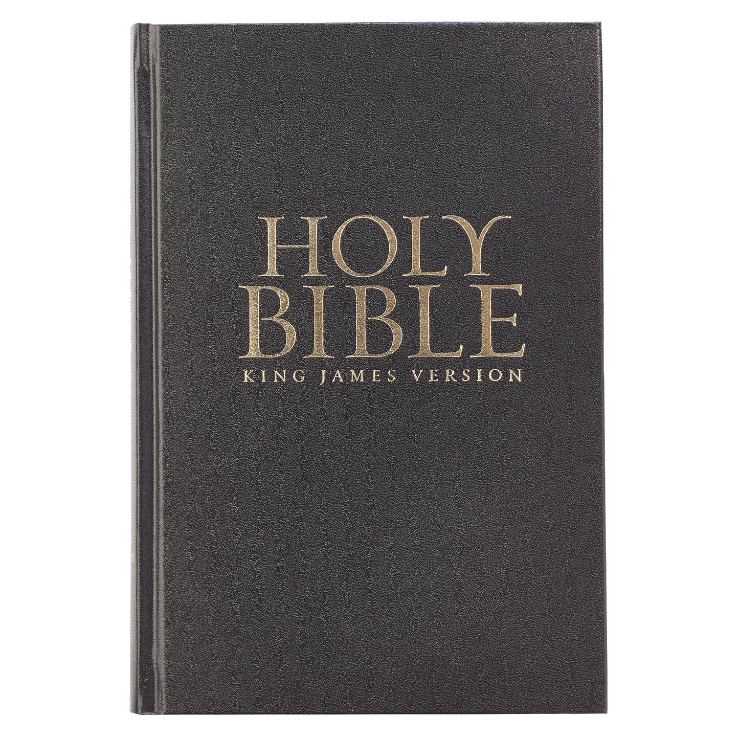 Black Hardcover Large Print King James Version Pew Bible - The Christian Gift Company