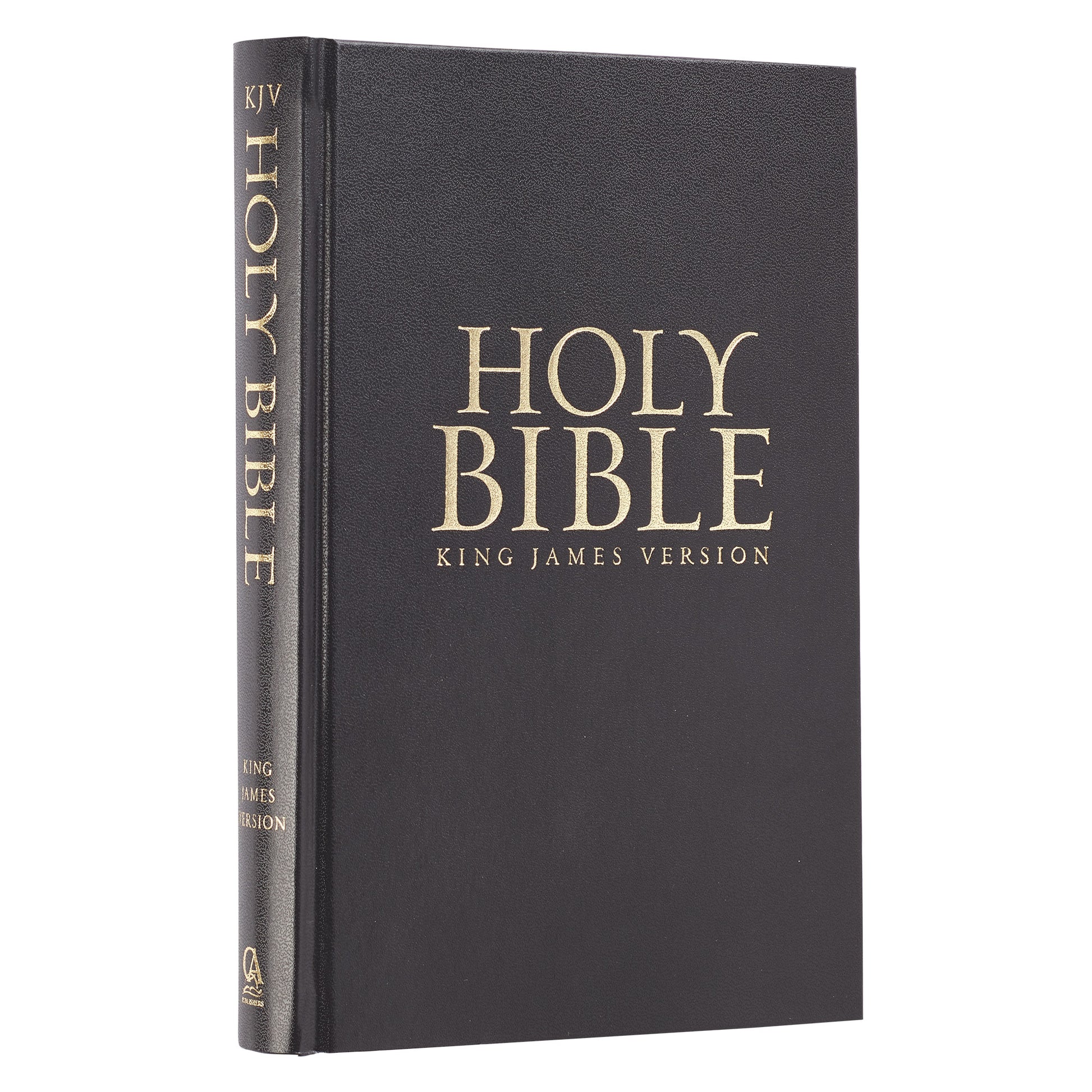 Black Hardcover Large Print King James Version Pew Bible - The Christian Gift Company