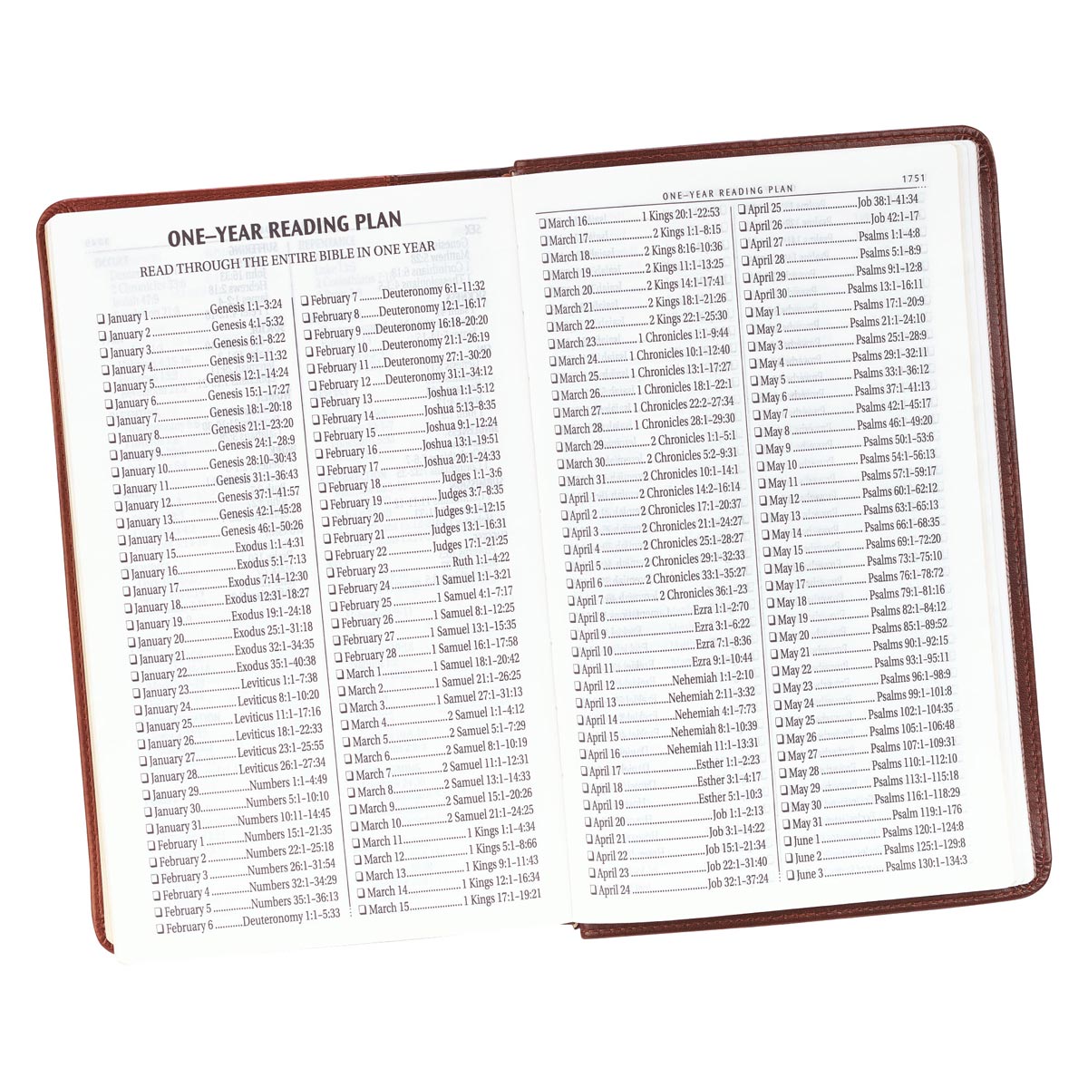Two-tone Brown Faux Leather Giant Print Standard-size King James Version Bible - The Christian Gift Company