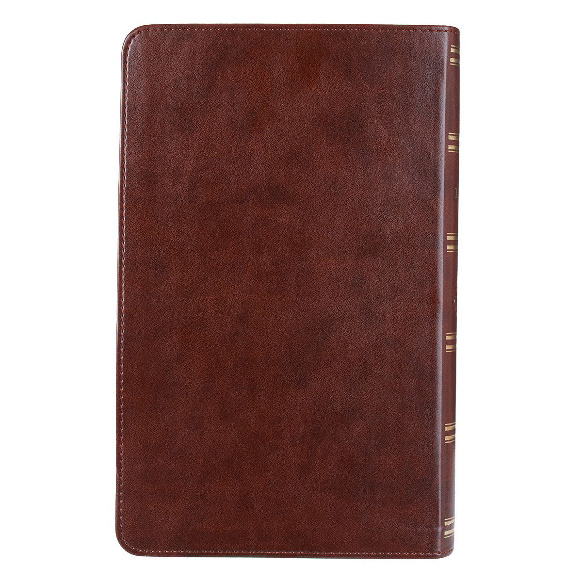 Two-tone Brown Faux Leather Giant Print Standard-size King James Version Bible - The Christian Gift Company