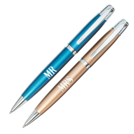 Set of two Gift Pens - Mr and Mrs - The Christian Gift Company