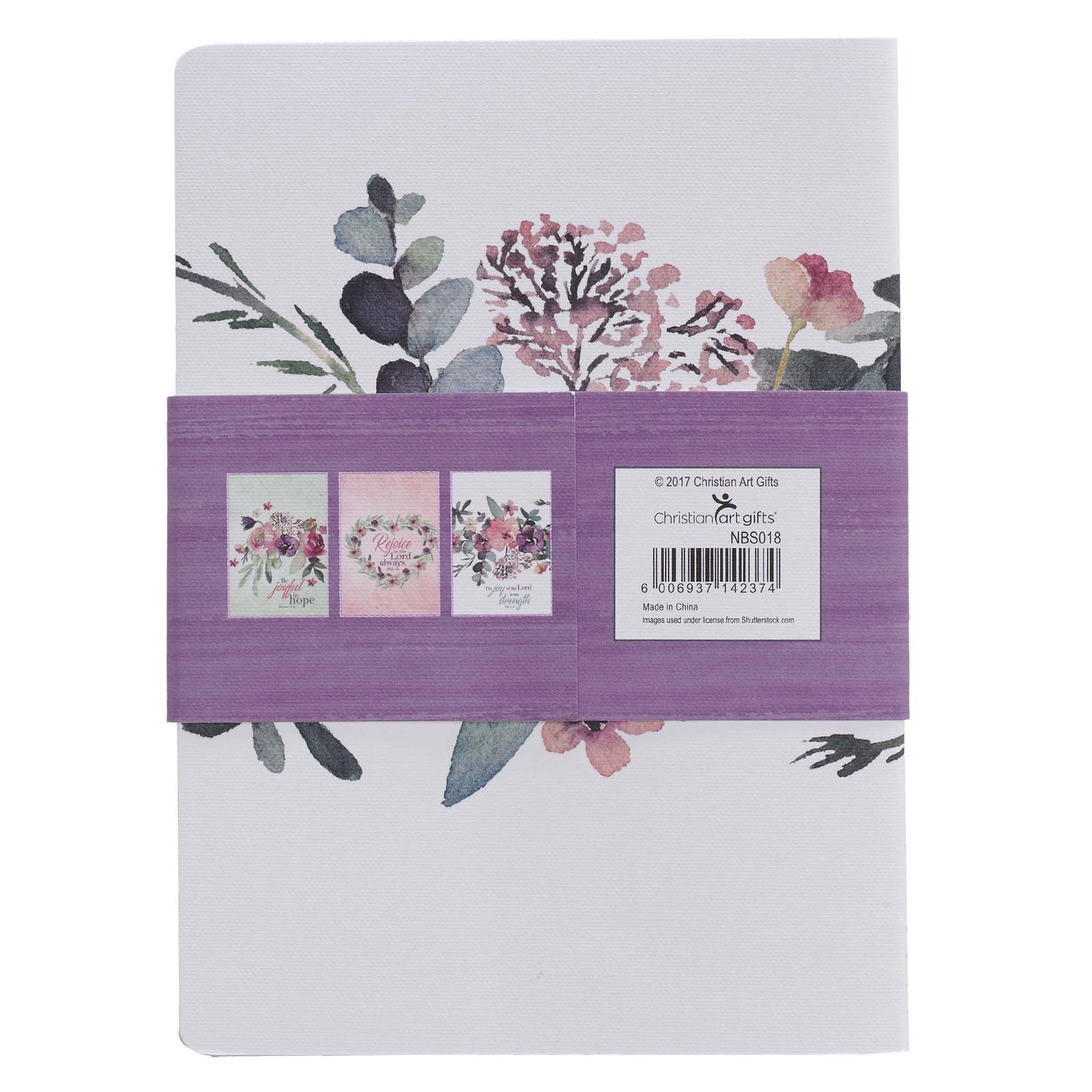 Be Joyful in Hope Large Notebook Set - Romans 12:12 - The Christian Gift Company