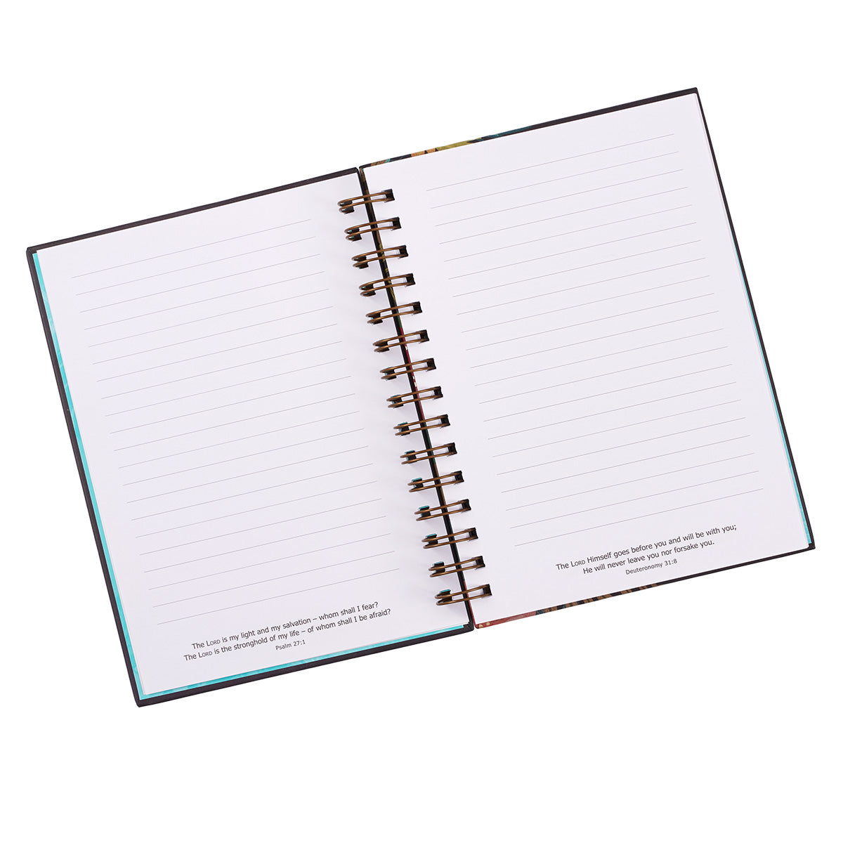 With God All Things Are Possible - Matthew 19:2 Wirebound Journal - The Christian Gift Company