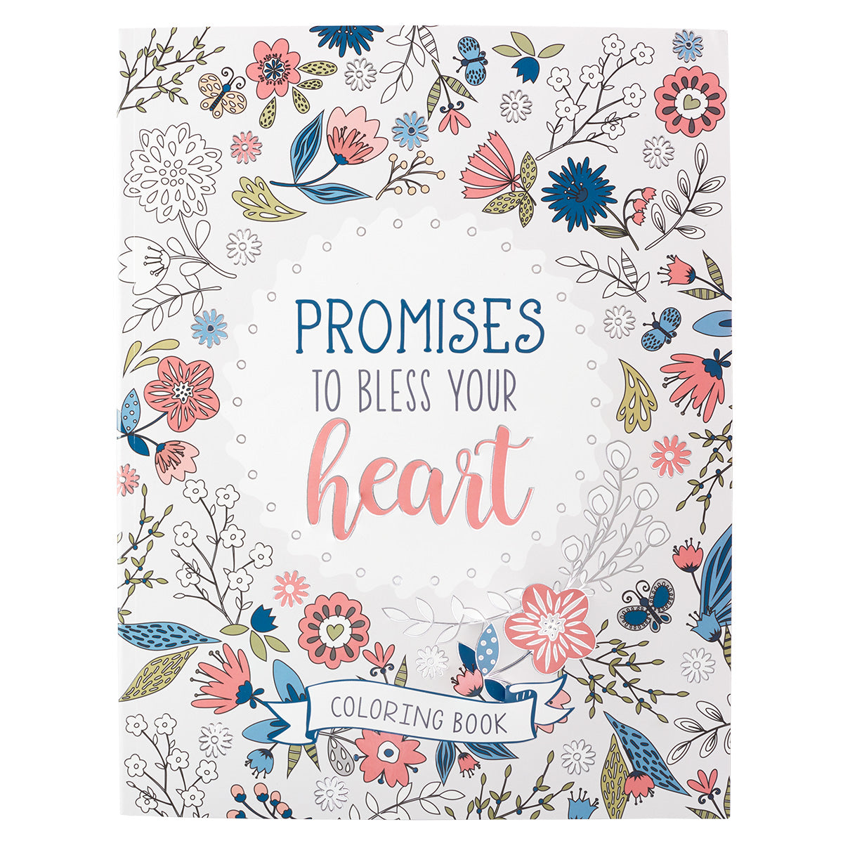 Promises to Bless Your Heart Colouring Book - The Christian Gift Company